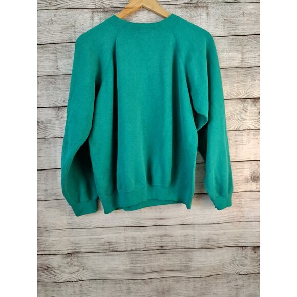 Vintage Laurel Burch Large 42/44 Butterfly Farmboy Forest Pullover Sweater - Picture 10 of 11